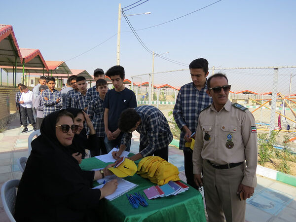 برگزاری پیش اردوی پسران در اردوگاه شهید چمران بجنورد