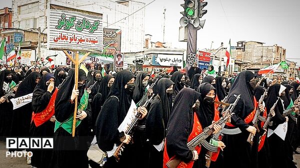 نمایش عظیم اقتدار ملی شهرستان کردکوی