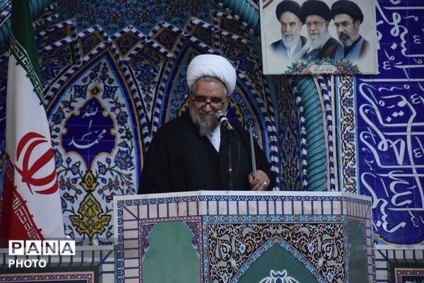 نماز جمعه عبادی سیاسی در مسجد جامع آشخانه