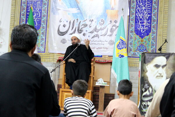 برگزاری مراسم گرامیداشت سالگرد ارتحال امام خمینی (ره) در شهر درق