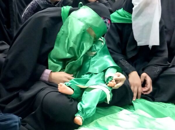 مراسم عزاداری شهادت حضرت رقیه (س) در تکیه ابوالفضلی روستای دهنو