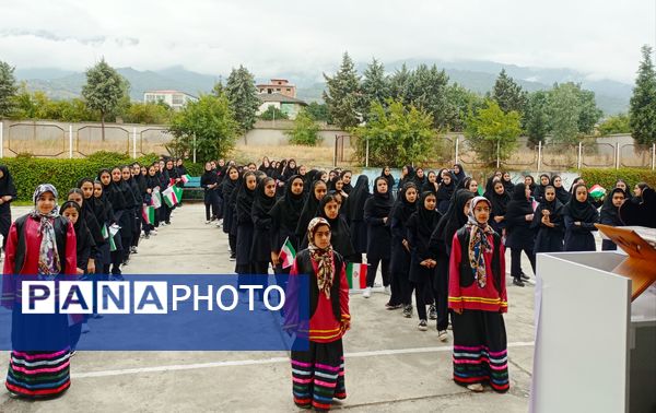 شروع سال تحصیلی جدید در دبیرستان یاران امام گلوگاه 