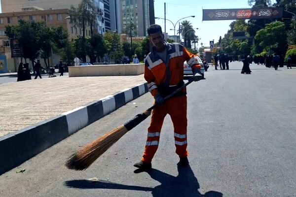 مراسم راهپیمایی جاماندگان اربعین حسینی در شیراز
