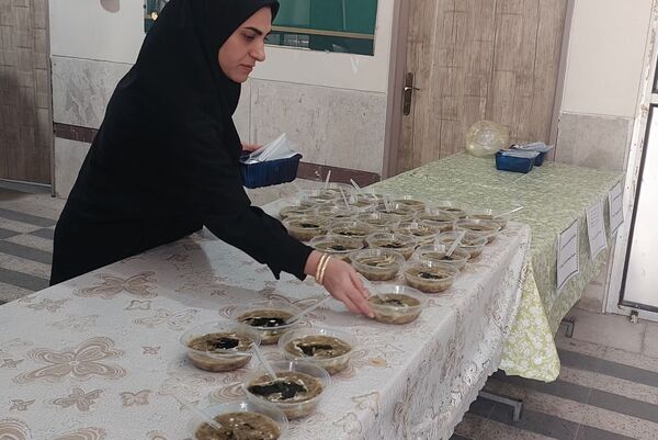 برپایی موکب شهادت حضرت زهرا(س) در دبیرستان شهید محمدتقی دستغیب ناحیه ۳ 