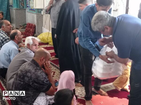جشن و اطعام عید سعید غدیر در روستای بلیان