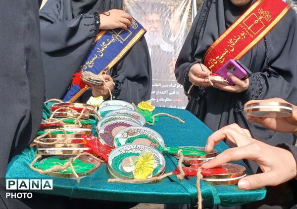 مراسم کاشت نهال در اردوگاه شهید رجایی شهرستان نیشابور