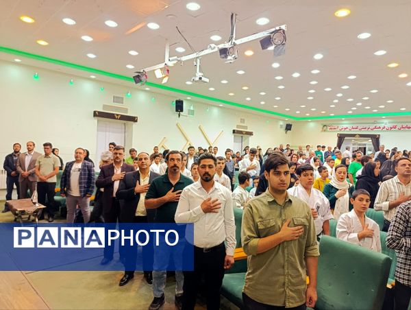 مراسم ارتقاء کمربند سبک پرفکت کیوکوشین کاراته در شهرستان کاشمر