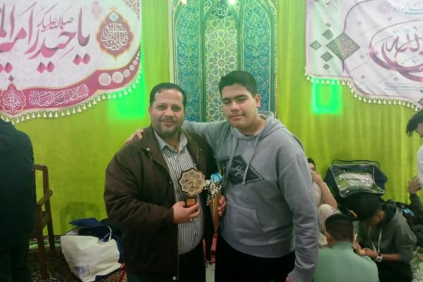 حضور دانش‌آموزان معتکف ناحیه دو شهرری در جلسات بصیرتی