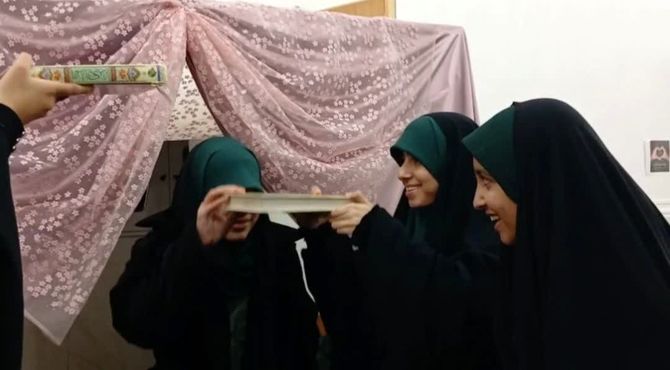 آغاز اعتکاف دانش‌آموزی در نجف‌آباد