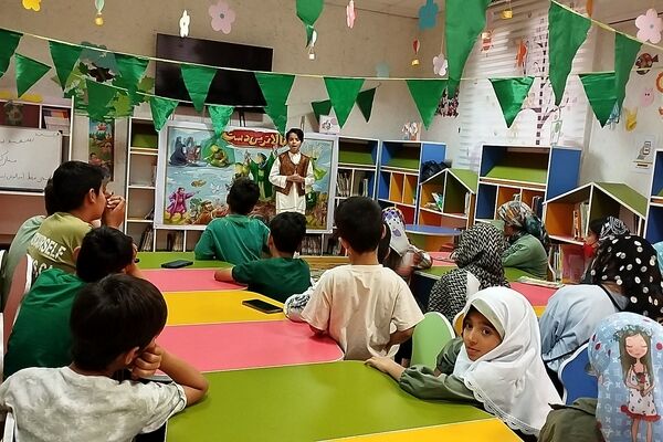 روایت بالاترین دست توسط کودکان ساوجبلاغ 