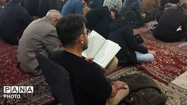 مراسم شب ۲۱ رمضان در مسجد جامع نیشابورـ۱