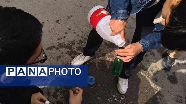 برگزاری فعالیت پژوهشی دانش‌آموزان دبیرستان نمونه دولتی معلم ساوجبلاغ