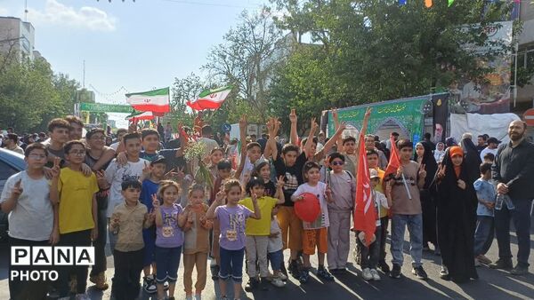 پیوند ناگسستنی دین و میهن در راهپیمایی عید غدیر