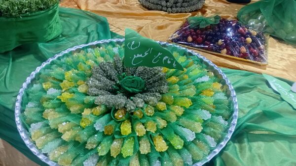 حجله نمادین حضرت قاسم(ع) در سامان