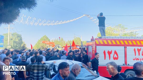 تشییع شهید قاسمی، شهید جنگ تحمیلی سوم