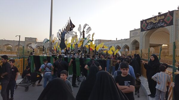 حال و هوای مشهد مقدس در قاب پانای لردگان