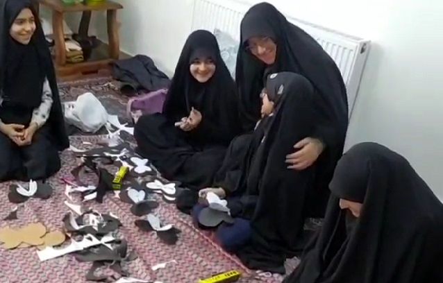 همدلی دخترانه در ایام ماه رمضان/ فیلم