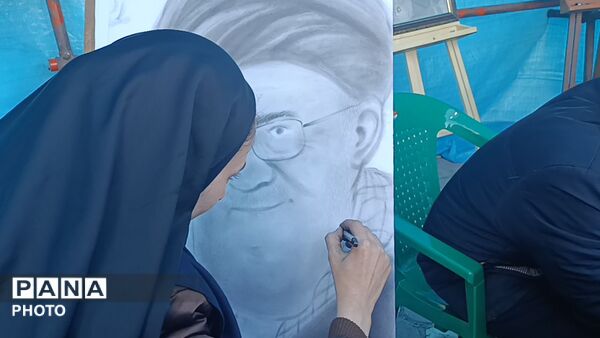 برپایی موکب در ناحیه یک همراه با برنامه‌هایی برای کودکان 