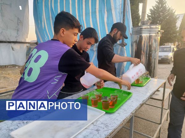 مراسم سوگواره احلی من العسل در هلیلان 