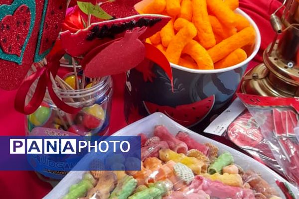 یلدای ایرانی در مدرسه نشر علم ورامین