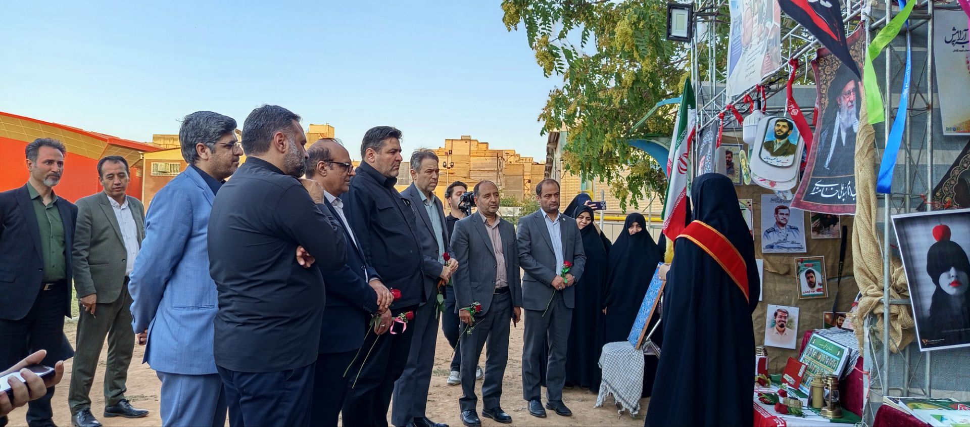 افتتاح پایگاه اوقات فراغت دانش‌آموزی اردوگاه الغدیر 