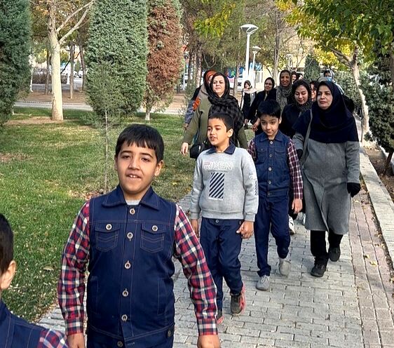 پویش بانوی سالم، مادر سالم، نسل سالم در دبستان سرافراز ناحیه۷ مشهد