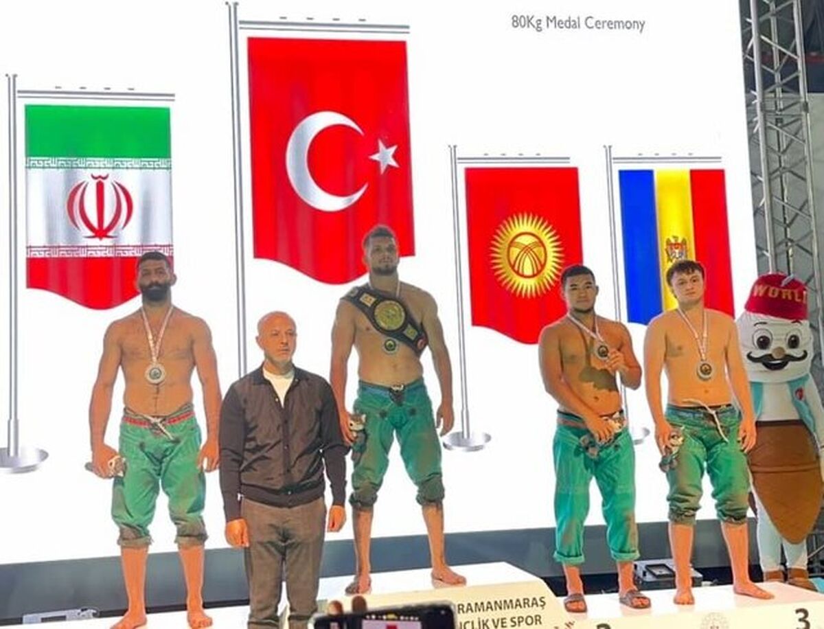 نایب قهرمانی ‌غرورآفرین ایران در کشتی پهلوانی ‌ترکیه