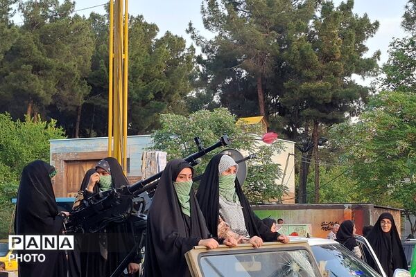رزمایش سراسری جانفدا در قرچک