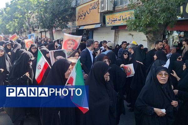 مراسم تشییع پیکر سردار شهید غلامحسین غیب پرور