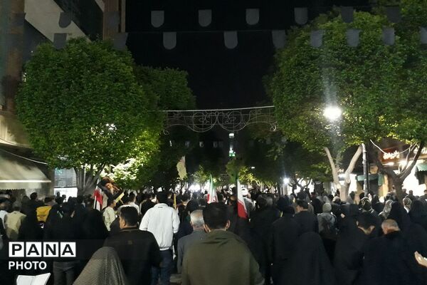 برپایی نماز استغاثه در میدان شهرری