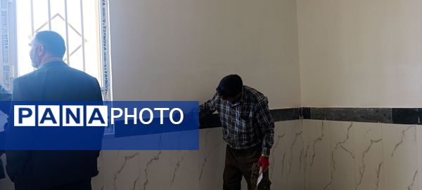 بازدید مدیرکل نوسازی، توسعه و تجهیز مدارس خراسان شمالی از پروژه مدرسه بصیرت آشخانه 