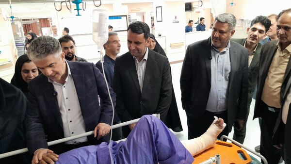 حضور معاون وزیر بهداشت در شهرستان تربت حیدریه