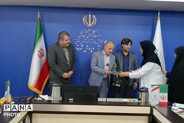 تجلیل از مدافعان سلامت در آموزش و پرورش شهریار