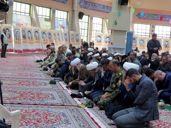 آیین یادبود شهیدان خدمت در مصلای امام خمینی(ره)  شهرستان بجنورد