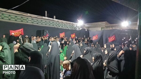 سرتشنیز در سوگِ دردانه حسین (ع)