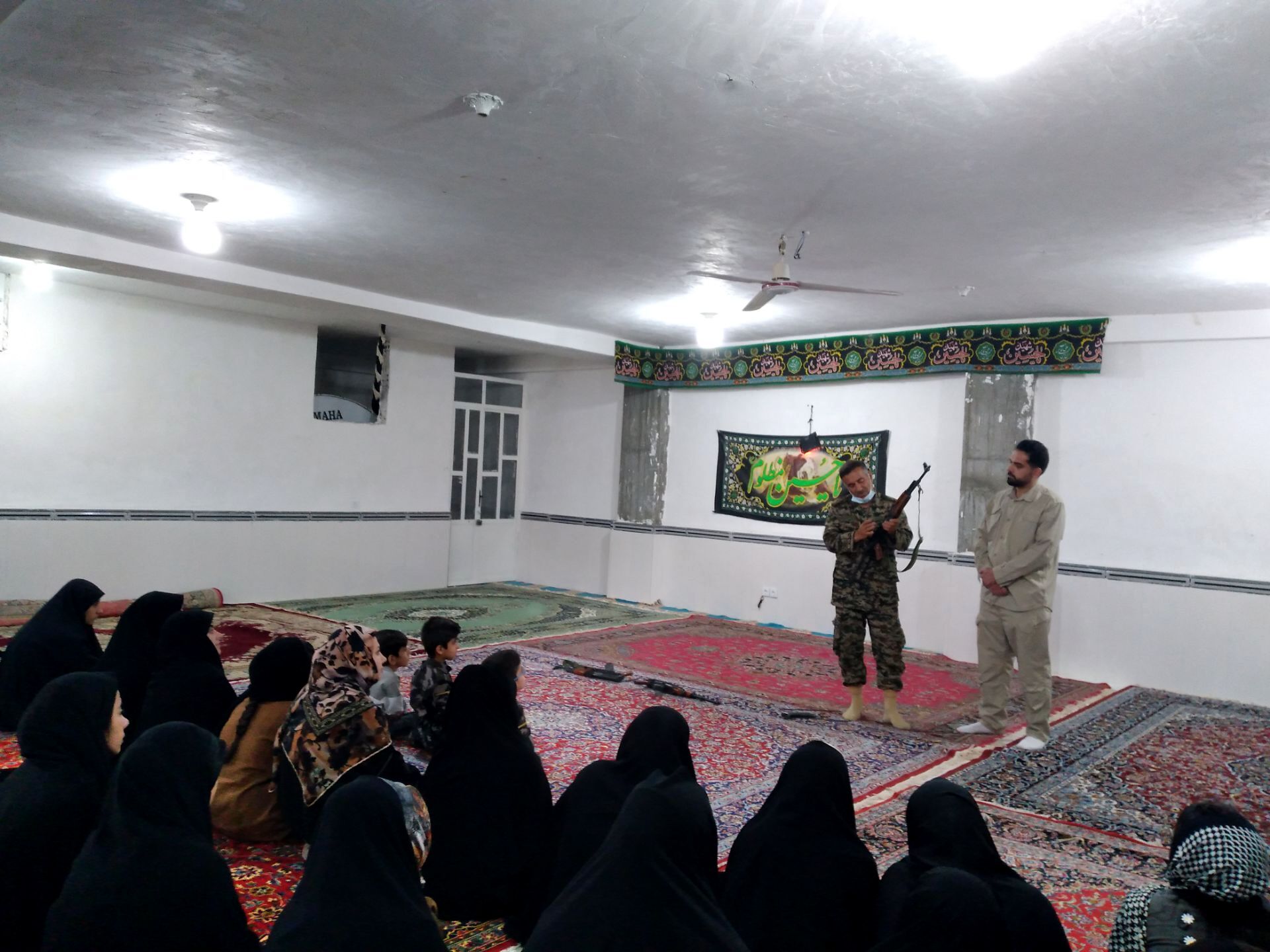 کلاس اسلحه شناسی در سراب میمه اجرا شد