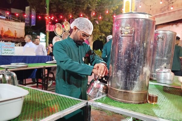 چایخانه حضرت زهرا (س) در مقابل مسجد جامع نیشابور