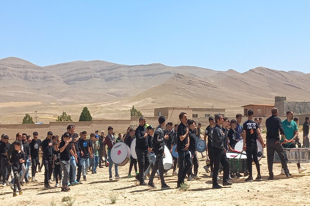 سوگواری سرور و سالار شهیدان به مناسبت عاشورای در روستای گزکوه