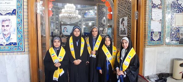 بزرگداشت شهید رئیسی با حضور پیشتازان سازمان دانش‌آموزی