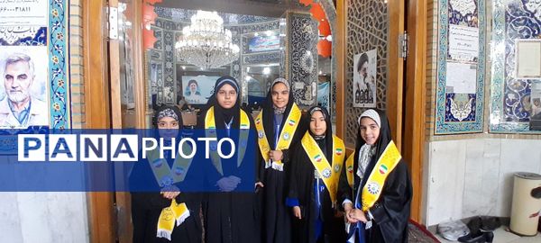 بزرگداشت شهید رئیسی با حضور پیشتازان سازمان دانش‌آموزی