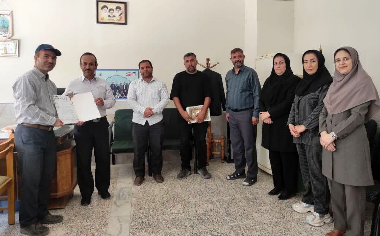 انتصاب اعضای کمیته دارت بسیج دانش آموزی شهرستان شیروان