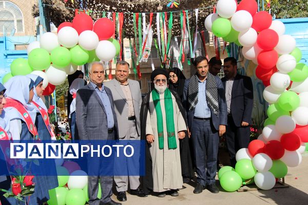 آیین بازگشایی مدارس در دبستان شاهد خیر سجادی 