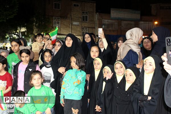 آیین عبادی نماز استغاثه و تقدیر از برگزیدگان برتر قرآنی در چهاردانگه