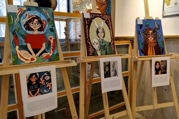 بازدید از هنرستان آفرینش پردیس