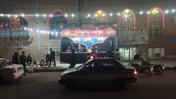 برپایی موکب به مناسبت شهادت امام موسی کاظم (ع) در خلیل آباد