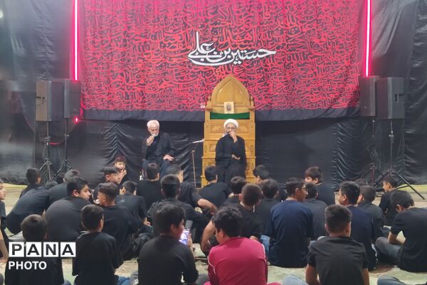شور حسینی نوجوانان پیشتاز ارسنجانی در سوگواره «احلی من العسل»