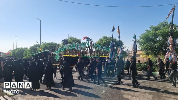 عزاداری ماه محرم در شهر سلفچگان
