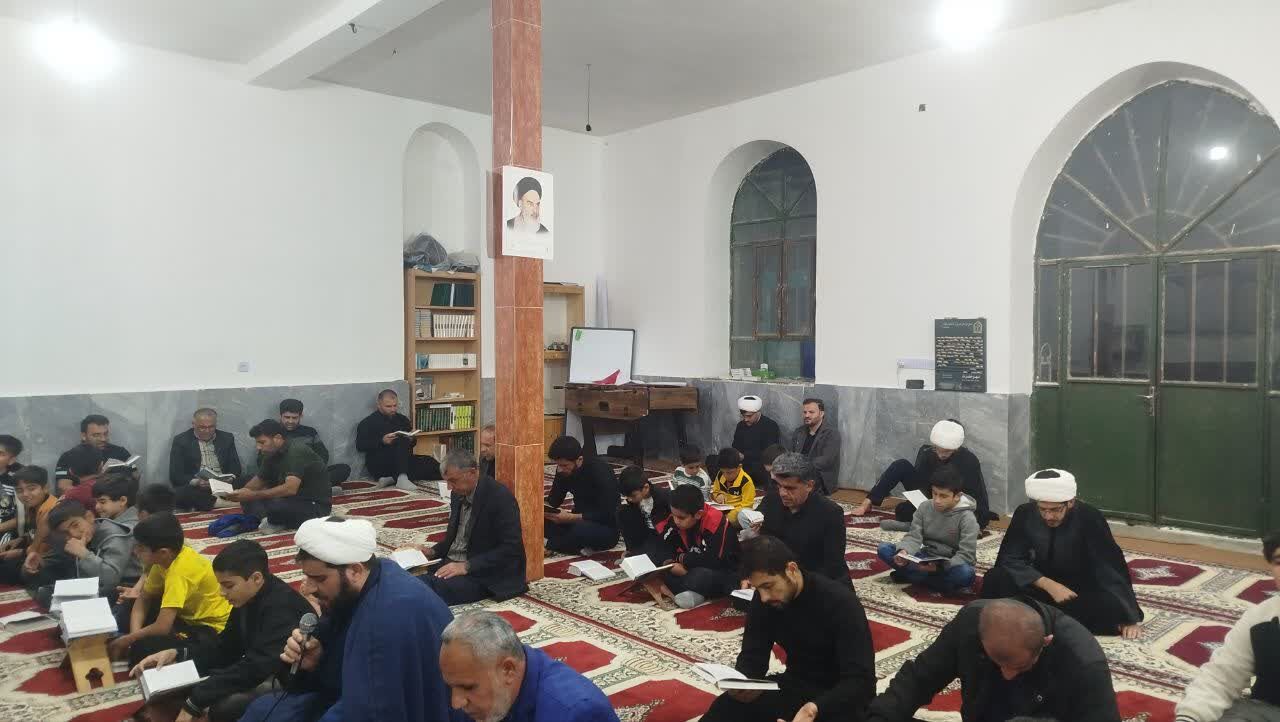 اولین شب قدر در مسجد صاحب الزمان جاورده 