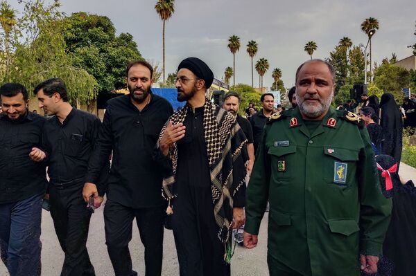 پیاده‌روی و موکب گردی کودکانه در دانشگاه صنعتی شیراز به‌مناسبت اربعین حسینی