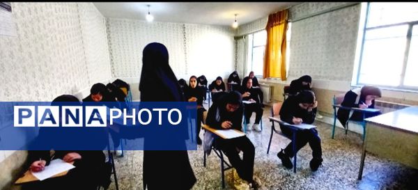 رقابت دانش‌آموزان خانمیرزا در امتحانات نهایی